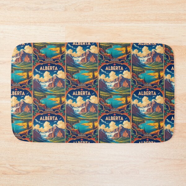Item preview, Alberta Canada Vintage Travel Tourism 2 designed and sold by TravelersGems.