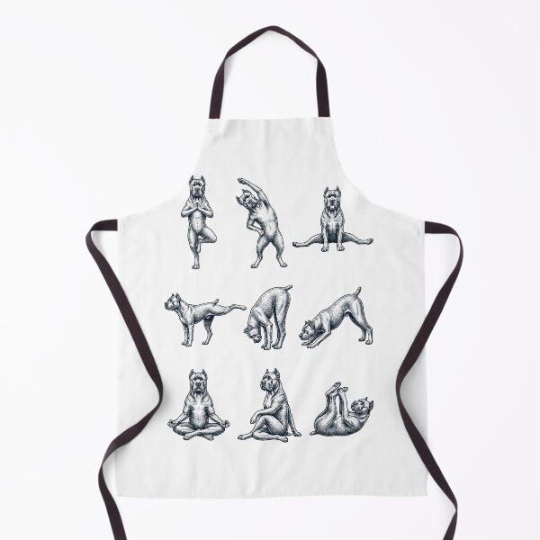 Artikelvorschau, Vintage Cane Corso Yoga-Posen Lustige Meditation Hundemama-Liebhaber entworfen und verkauft von DoodleTortle.