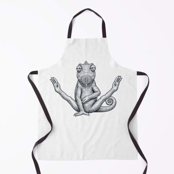 Item preview, Funny Chameleon Yoga Pose Animal Lover Meme designed and sold by DoodleTortle.