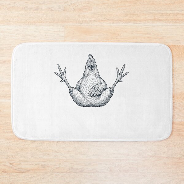 Item preview, Funny Chicken Yoga Pose Animal Lover Meme designed and sold by DoodleTortle.