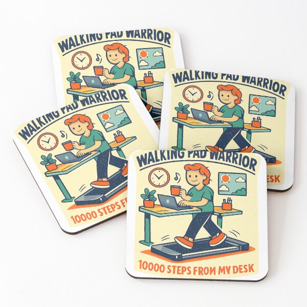 Item preview, Walking Pad Warrior 10000 Steps From My Desk designed and sold by VaultInk.