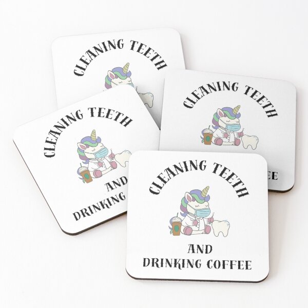 Item preview, Dental hygienist  drinking coffee  designed and sold by TaraPen.