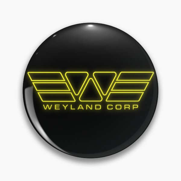 Item preview, Alien Weyland Corp Neon Yellow Logo designed and sold by Power Up Prints.