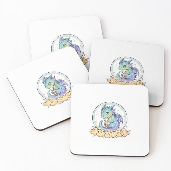 Item preview, Fantasy Snow Globe Tiny Flying Dragon Art designed and sold by FiveBlessings.