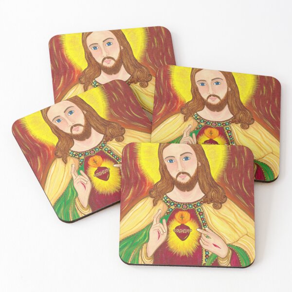 Item preview, Sacred Heart of Jesus designed and sold by DoritaArtes.