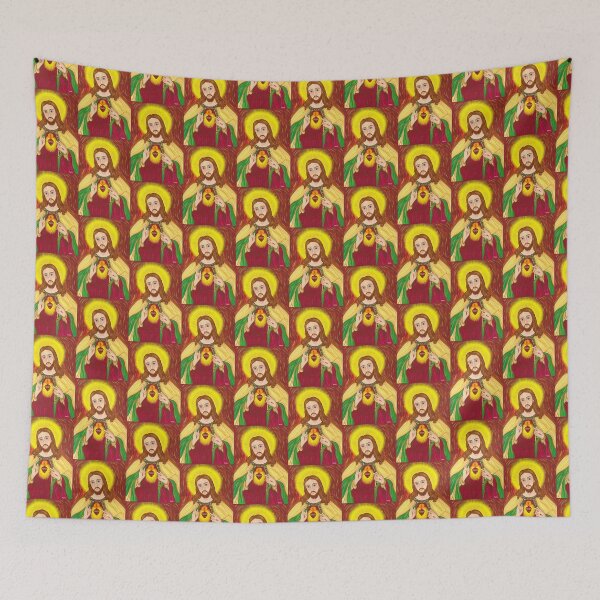 Item preview, Sacred Heart of Jesus designed and sold by DoritaArtes.