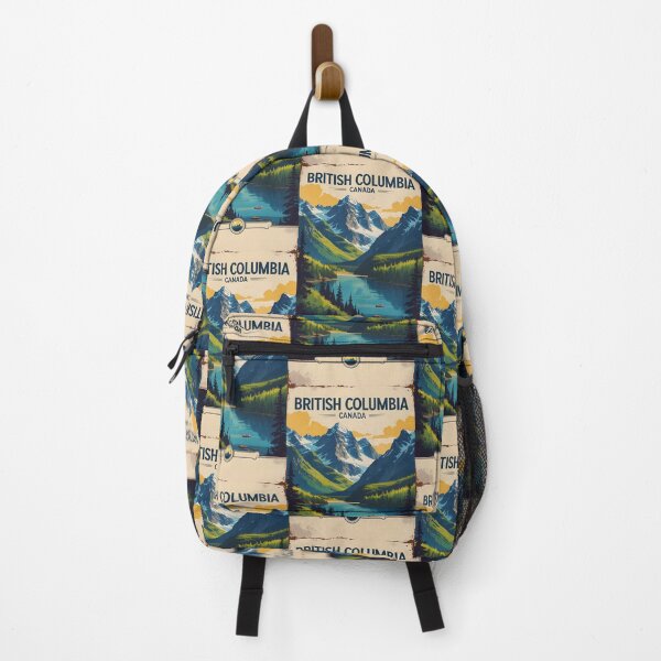 Item preview, British Columbia Canada Vintage Travel Tourism designed and sold by TravelersGems.