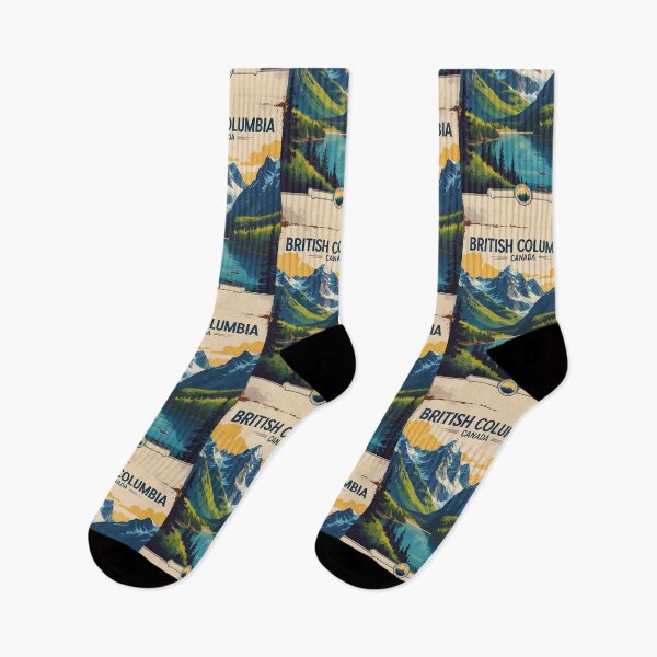 Item preview, British Columbia Canada Vintage Travel Tourism designed and sold by TravelersGems.