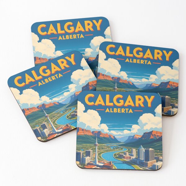 Item preview, Calgary Canada Vintage Travel Tourism 2 designed and sold by TravelersGems.