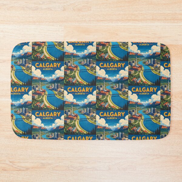 Item preview, Calgary Canada Vintage Travel Tourism 2 designed and sold by TravelersGems.