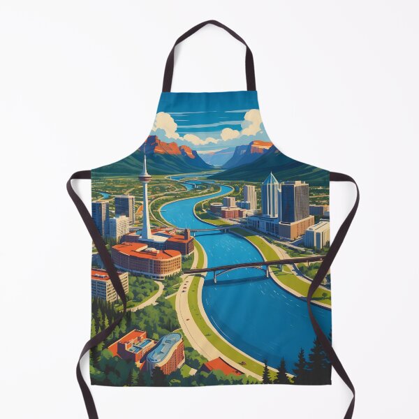 Item preview, Calgary Canada Vintage Travel Tourism 2 designed and sold by TravelersGems.