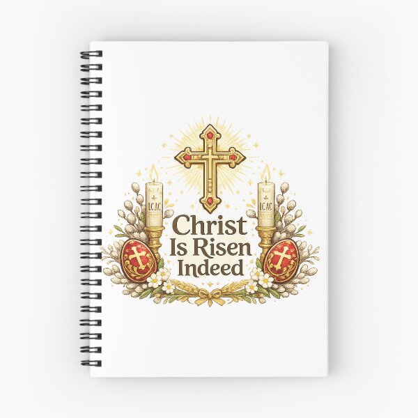 Item preview, Christ Is Risen Indeed Orthodox Easter Design designed and sold by StyleLap.