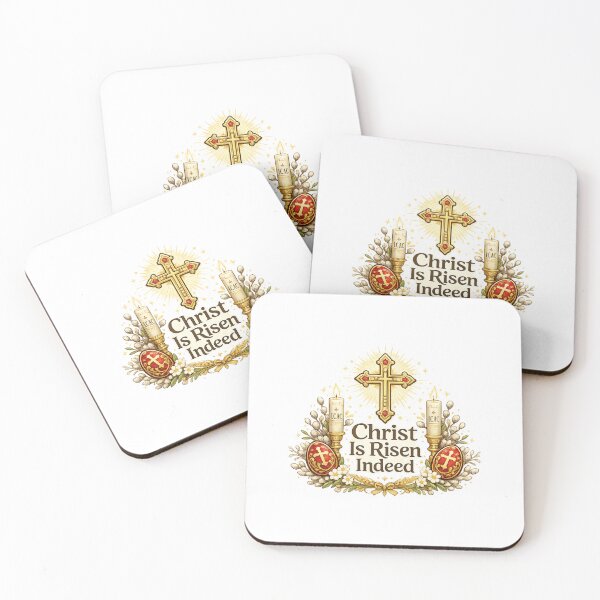 Item preview, Christ Is Risen Indeed Orthodox Easter Design designed and sold by StyleLap.