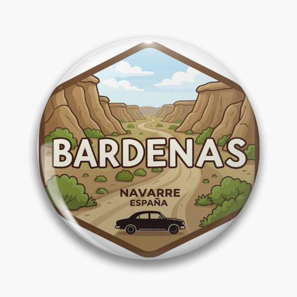 Item preview, Travel Art Badge Picos de Europa Spain designed and sold by the-draganov.