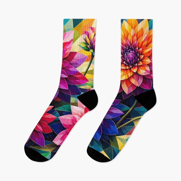 Item preview, Vibrant Dahlia Blooms designed and sold by cuprum.