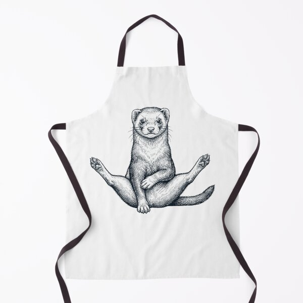 Item preview, Funny Ferret Yoga Pose Animal Lover Meme designed and sold by DoodleTortle.