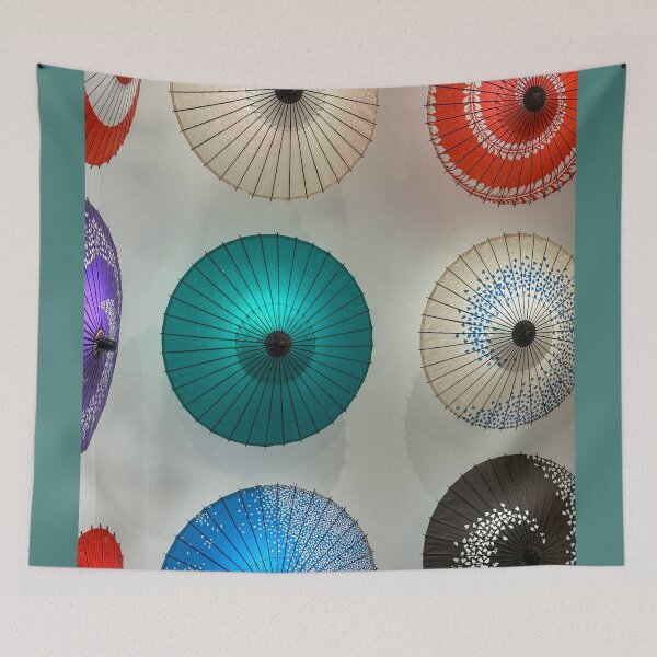 Item preview, Colorful Japanese parasols  designed and sold by Photopat.
