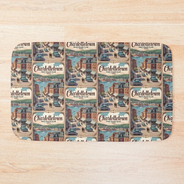 Item preview, Charlottetown Canada Vintage Travel Tourism designed and sold by TravelersGems.