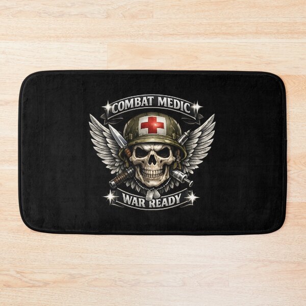 Item preview, Combat Medic War Ready Military Medic Skull Wings Tactical Veteran Design designed and sold by ClinicalHubs.