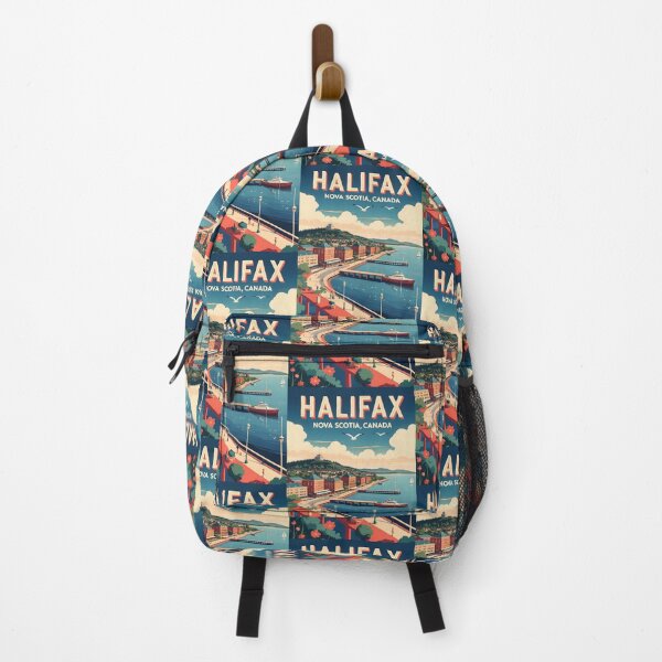 Item preview, Halifax Canada Vintage Travel Tourism 2 designed and sold by TravelersGems.