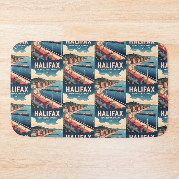 Item preview, Halifax Canada Vintage Travel Tourism 2 designed and sold by TravelersGems.