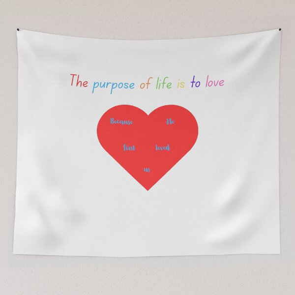 Item preview, Purpose of life is to love designed and sold by J-isin.