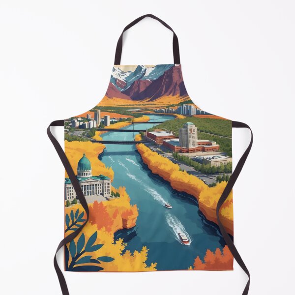 Item preview, Edmonton Canada Vintage Travel Tourism designed and sold by TravelersGems.
