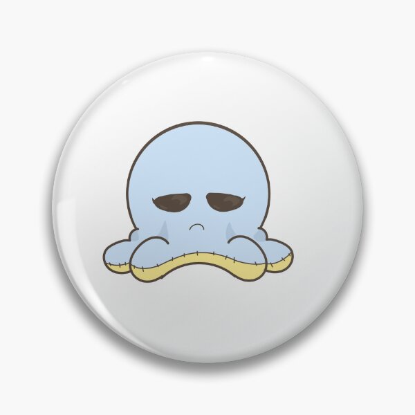 Item preview, Cutie squid Artwork sad  designed and sold by TSSartworkshop.