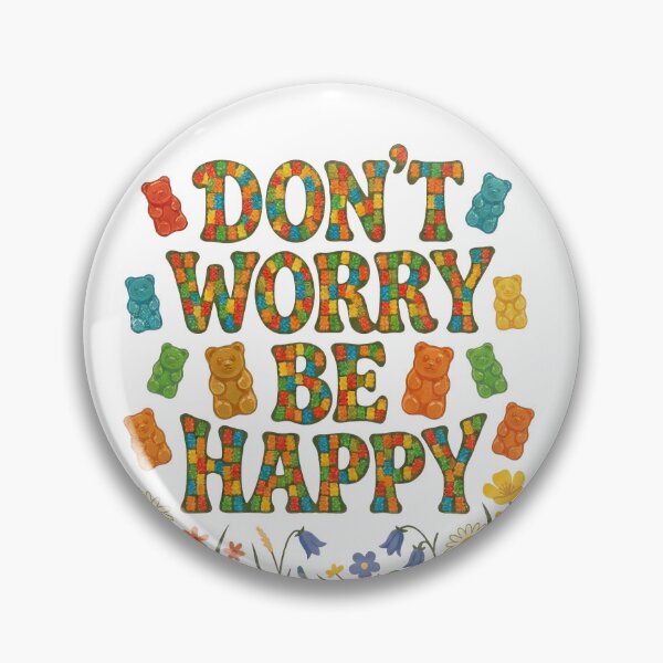 Item preview, Slogan: Don't worry, be happy designed and sold by Love Pantone .