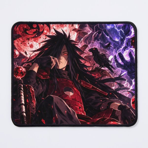 Item preview, Crimson Moon Warrior | Dark Anime Power Aesthetic with Mystic Energy & Raven designed and sold by Dyan4.