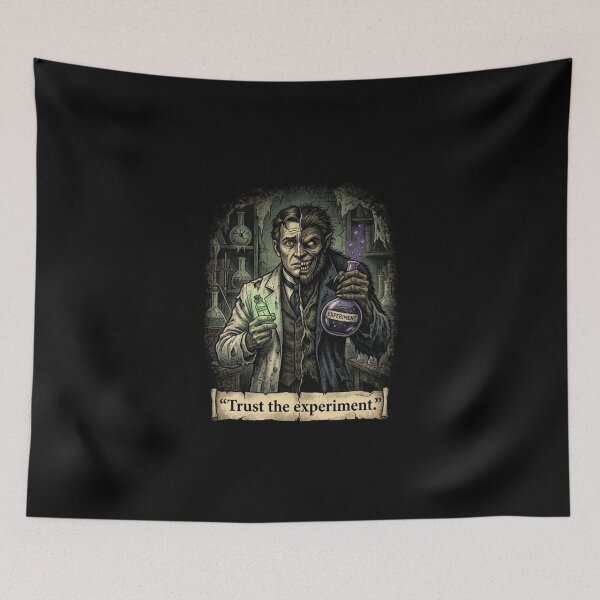 Item preview, Trust the Experiment: Jekyll & Hyde Vintage Art designed and sold by Wild Hare.