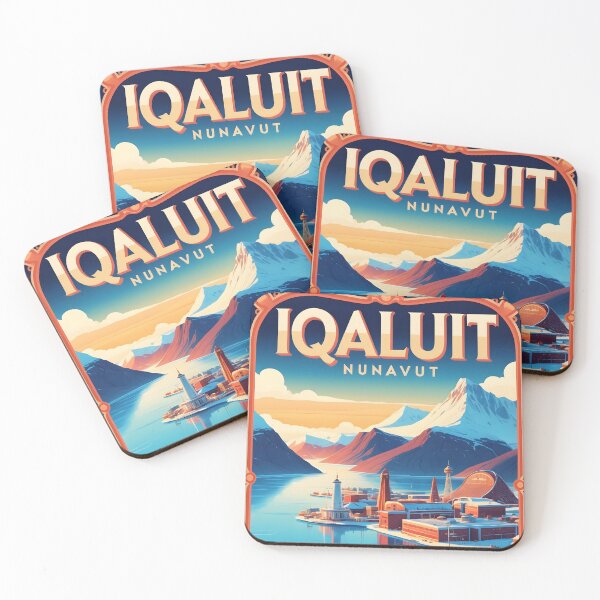 Item preview, Iqaluit Canada Vintage Travel Tourism designed and sold by TravelersGems.