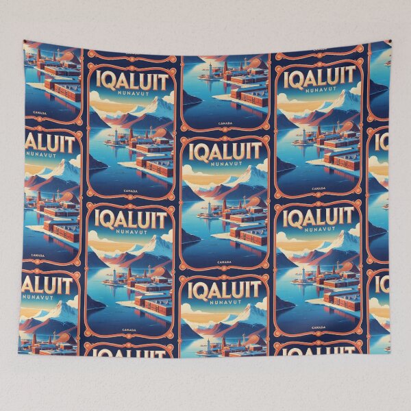 Item preview, Iqaluit Canada Vintage Travel Tourism designed and sold by TravelersGems.