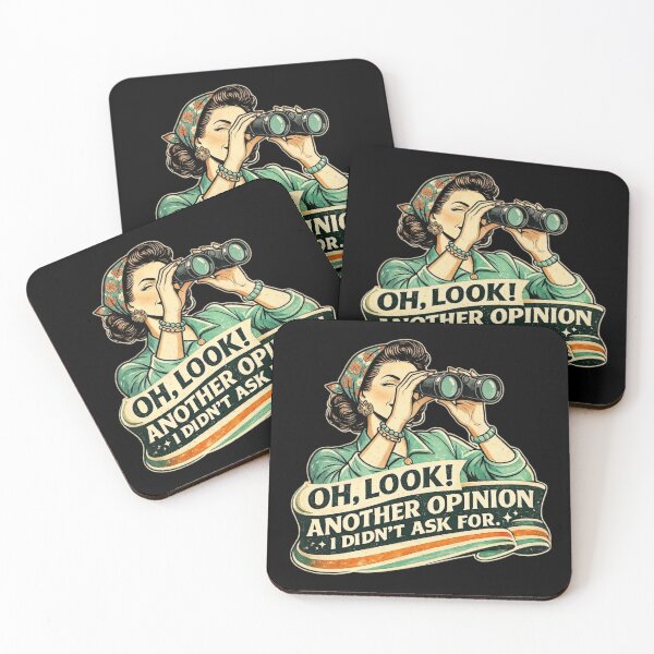Item preview, Oh Look Another Opinion I Didn’t Ask For – Funny Retro Sarcasm  designed and sold by SidTastic .