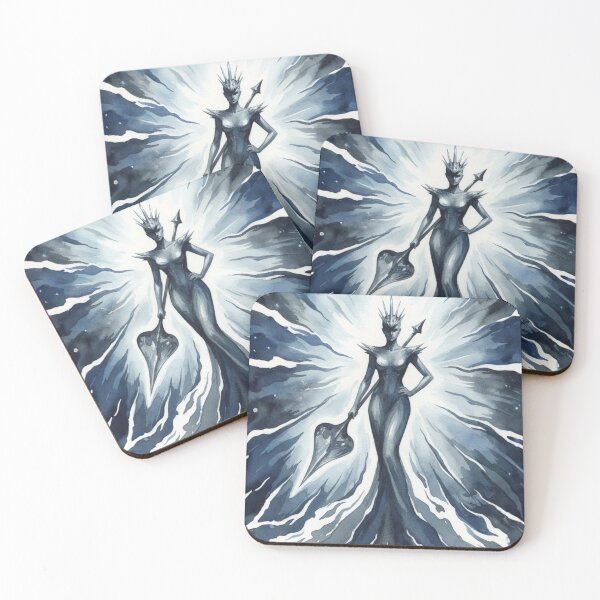 Item preview, Queen of Spades Unstoppable – Dark Fantasy Goddess Powerful Aesthetic designed and sold by KomoFrames.