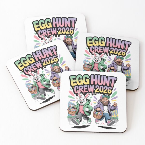 Item preview, Egg Hunt Crew 2026 Funny Easter Bunny Squad T-Shirt V2 designed and sold by DarylWelsh2024.