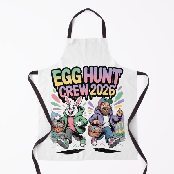 Item preview, Egg Hunt Crew 2026 Funny Easter Bunny Squad T-Shirt V2 designed and sold by DarylWelsh2024.
