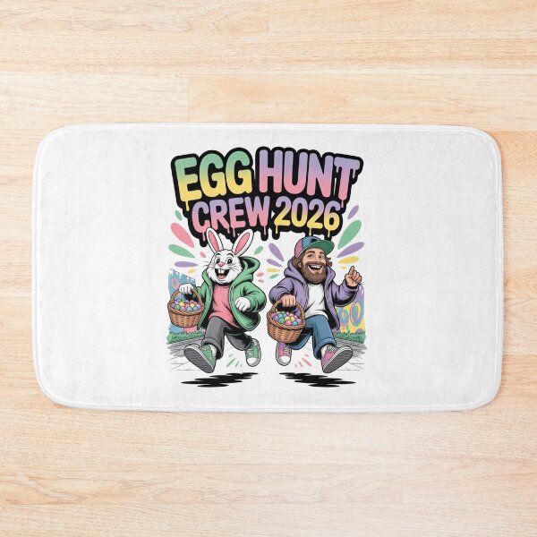 Item preview, Egg Hunt Crew 2026 Funny Easter Bunny Squad T-Shirt V2 designed and sold by DarylWelsh2024.