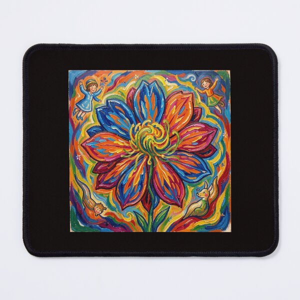 Item preview, Electric Bloom: Flower of Joyful Illumination #3 designed and sold by Helios Be. Lavsh.