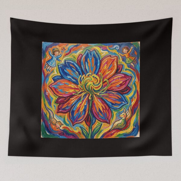 Item preview, Electric Bloom: Flower of Joyful Illumination #3 designed and sold by Helios Be. Lavsh.