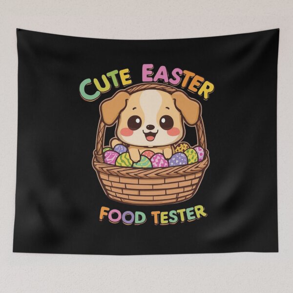 Item preview, Easter basket dog food tester  designed and sold by YourTrendyTees.