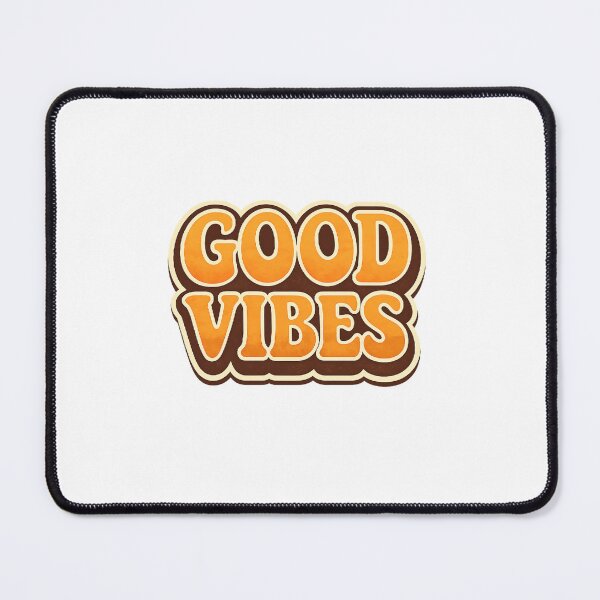Item preview, Good Vibes Retro Bold Groovy Typography Design designed and sold by Wolf Creator.