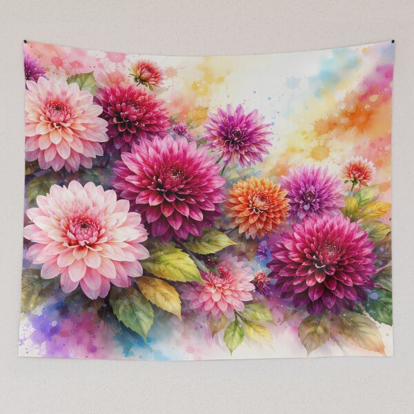 Item preview, Vibrant Floral Explosion designed and sold by cuprum.