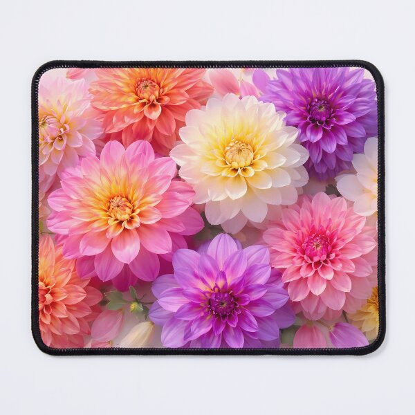 Item preview, Vibrant Dahlias Blooming designed and sold by cuprum.