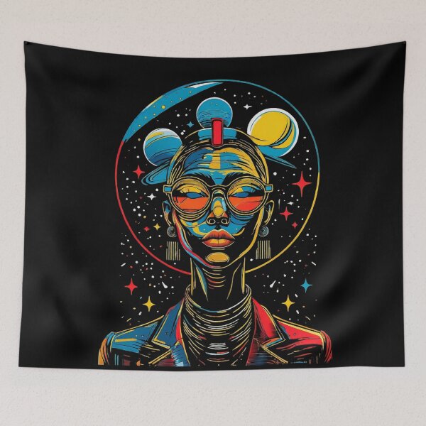 Item preview, Cosmic Queen: Galactic Vision and Space Aesthetic designed and sold by VantagePrints.