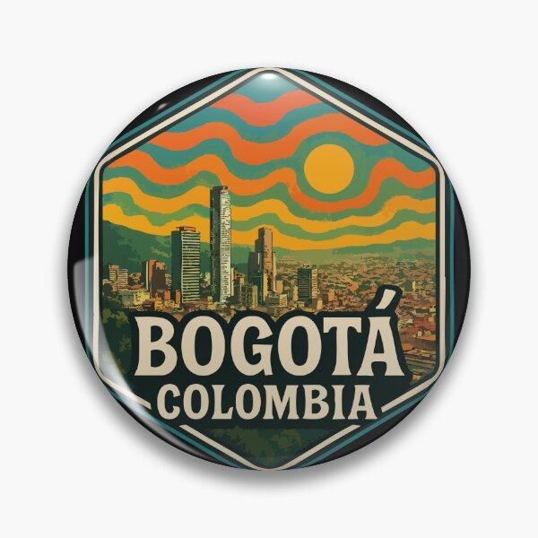 Item preview, Bogotá Colombia Vintage Travel designed and sold by TomFrontierArt.