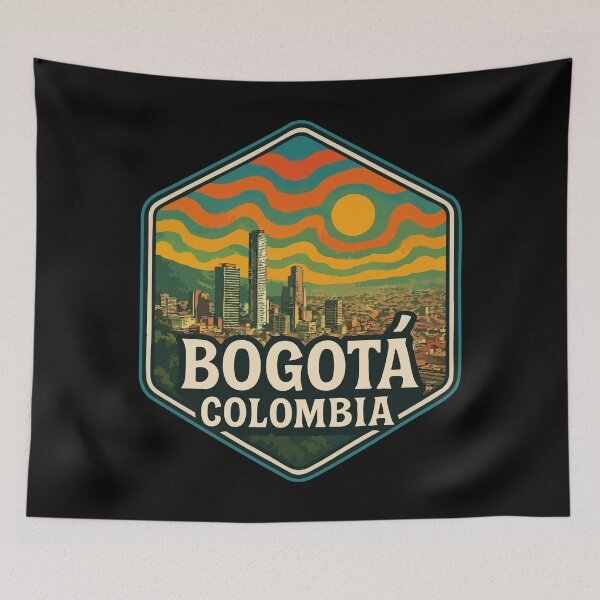 Item preview, Bogotá Colombia Vintage Travel designed and sold by TomFrontierArt.
