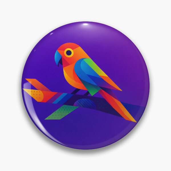Item preview, Geometric Parrot designed and sold by PurrfectWhisper.