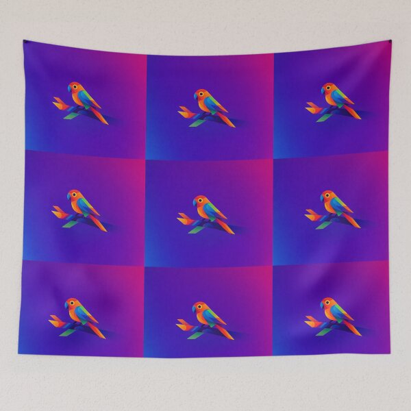 Item preview, Geometric Parrot designed and sold by PurrfectWhisper.