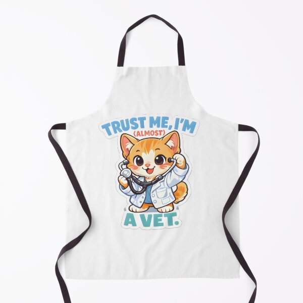 Item preview, Trust Me I'm (Almost) A Vet Cute Cat – Funny Veterinary Student Gift designed and sold by Bettybee00.